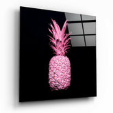 Pineapple Glass Wall Art.